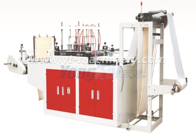 pe plastic apron making machine