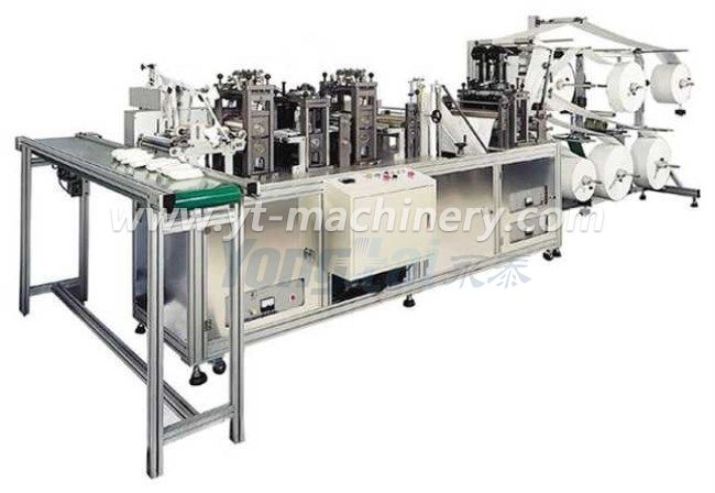 Fully Automatic Fold Mask Making Machine